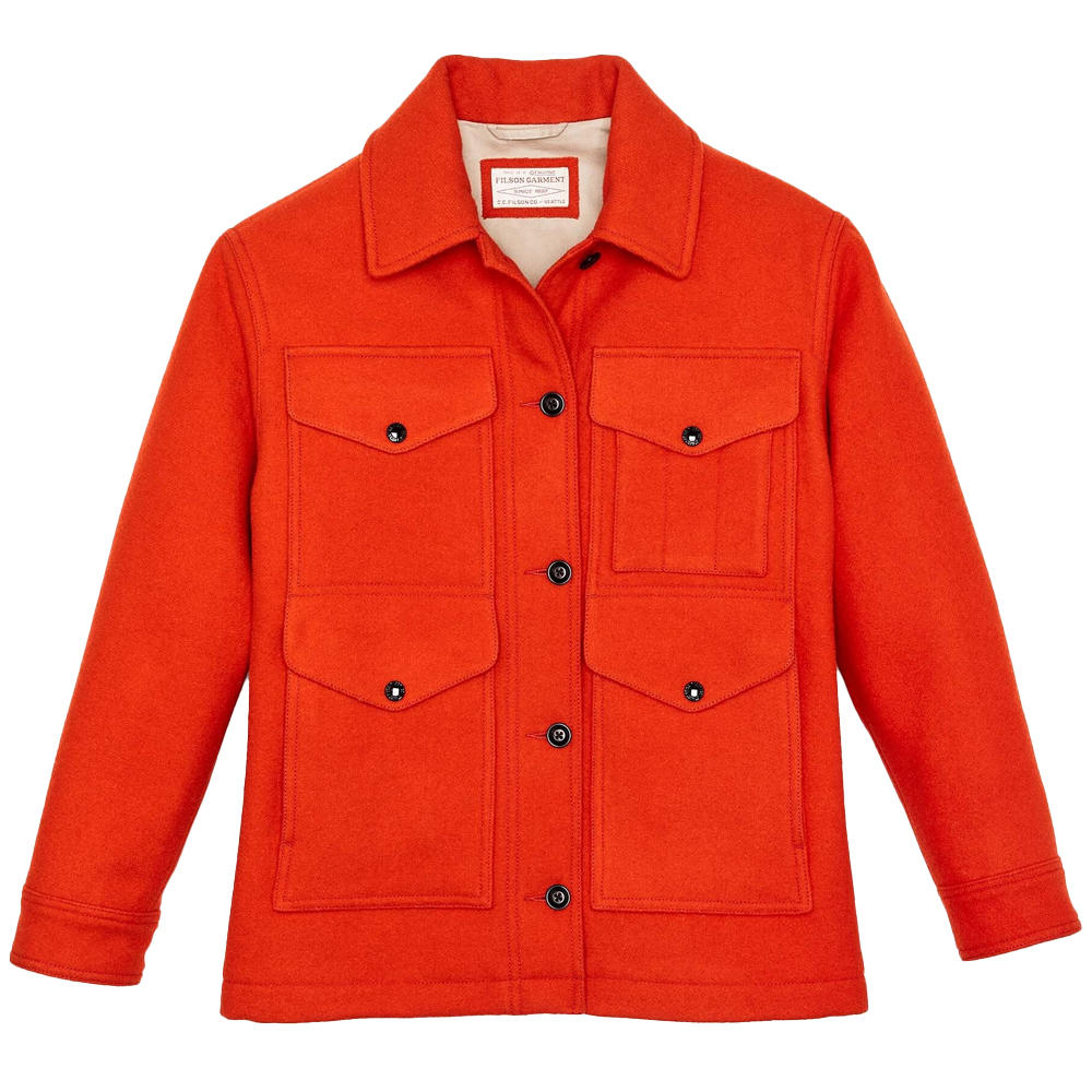 Filson Women's Mackinaw Wool Cruiser | flame | M | 826229/M